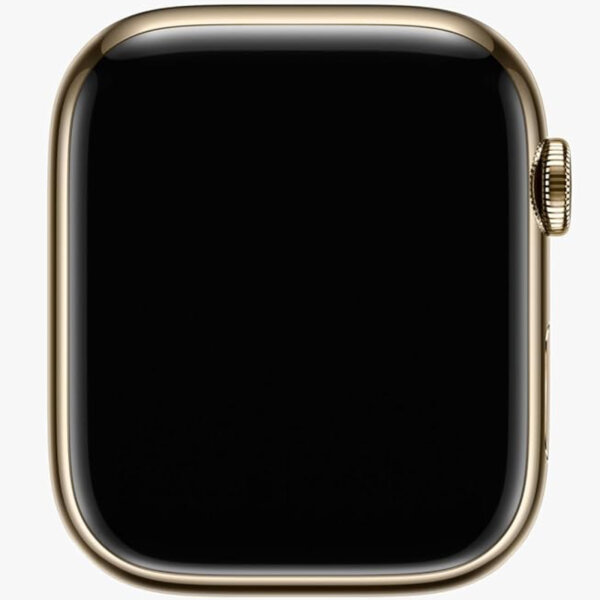 Apple Watch Series 8 - 45mm - GPS + Cellular - Edelstahl - Differenzbesteuert §25a (UStG) - Hervorragend Gold - ohne Armband