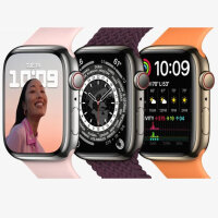 Apple Watch Series 8 - 41mm - GPS + Cellular - Edelstahl...