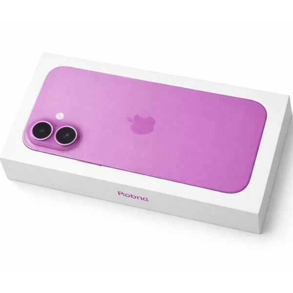 Original Apple iPhone 16 Plus Verpackung Leerbox Box Karton Pink 128GB