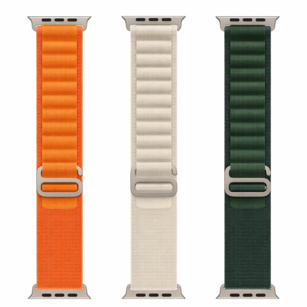 Original Apple Watch Alpine Loop Armband – 49mm – Größe M/L