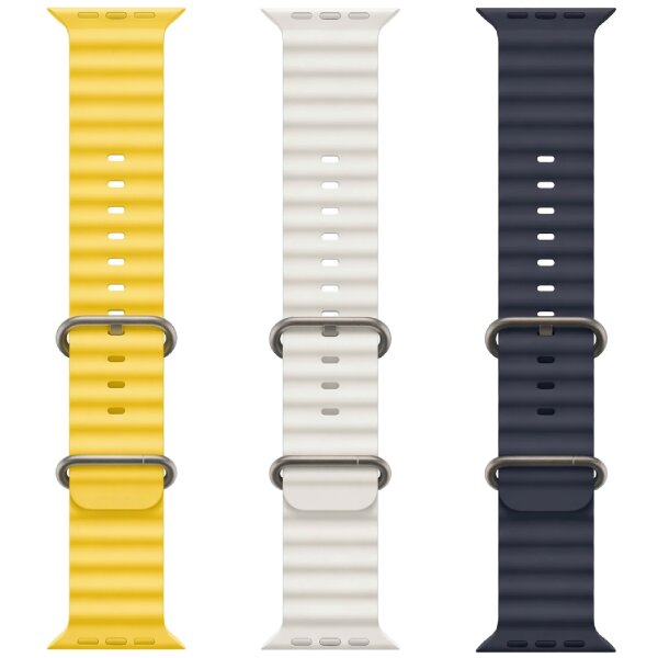 Original Apple Watch Ocean Band Armband - 49mm - One Size