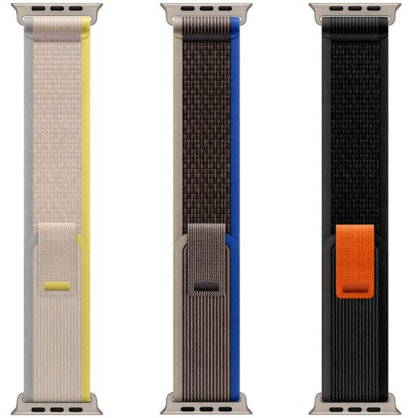 Original Apple Watch Trail Loop Armband – 49mm – Größe S/M/L