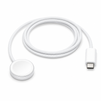 Original Apple MT0H3ZM/A - A2515 - Apple Watch magnetisches USB-C Schnellladegerät - 1M Kabel - Textil