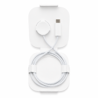 Original Apple MT0H3ZM/A - A2515 - Apple Watch magnetisches USB-C Schnellladegerät - 1M Kabel - Textil - Gebraucht