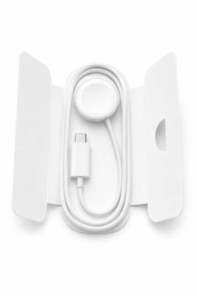 Original Apple MT0H3ZM/A - A2515 - Apple Watch magnetisches USB-C Schnellladegerät - 1M Kabel - Kunststoff - Gebraucht