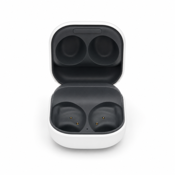 Original Samsung Galaxy Buds FE - SM-R400N - Ladecase - USB-C - Weiß - Innen Schwarz - leer - Bulk - Gebraucht