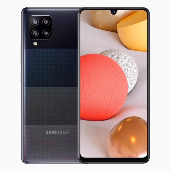 Samsung Galaxy A42 5G - 128GB - 4GB RAM - SM-A426B/DS - Dual-SIM - Differenzbesteuert §25a (UStG) - Hervorragend Prism Dot Black