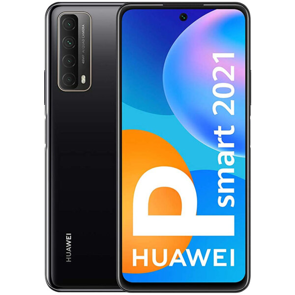 Huawei P Smart 2021 - 128GB - 4GB RAM - Dual-SIM - Differenzbesteuert §25a UStG - Sehr Gut  Schwarz