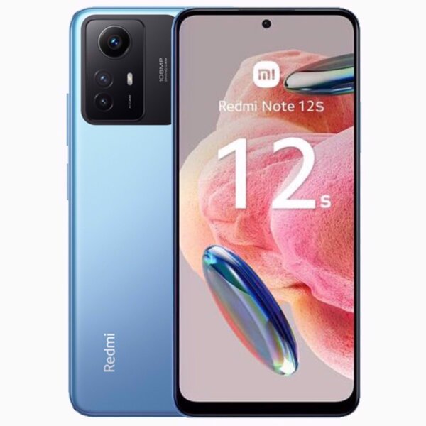 Xiaomi Redmi Note 12S - 256GB - 8GB RAM - 23030RAC7Y - Dual-SIM - Differenzbesteuert §25a (UStG) - Hervorragend Ice Blue