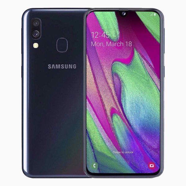 Samsung Galaxy A40 - 64GB - 4GB RAM - SM-A405FN/DS - Dual-SIM - Hervorragend Black