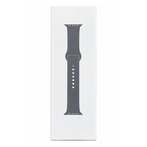Original Apple Watch Sportarmband 46mm M/L Armband Neu Schwarz