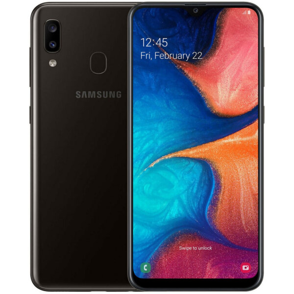 Samsung Galaxy A20e - SM-A202F - 32GB - Dual-Sim Schwarz