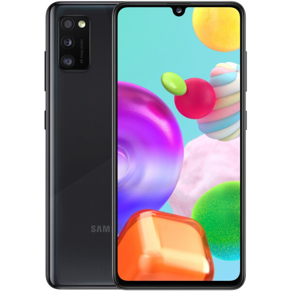 Samsung Galaxy A41 - 64GB - SM-A415F/DS - Dual-Sim Prism Crush Black