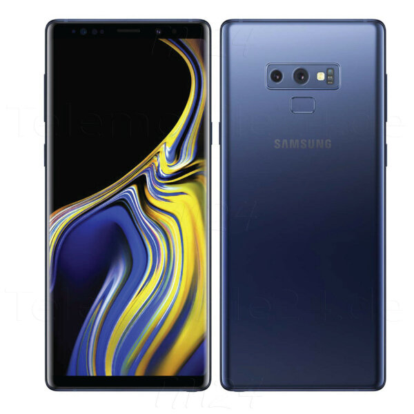 Samsung Galaxy Note 9 - 128GB - SM-N960F/DS - Dual-Sim Ocean Blue