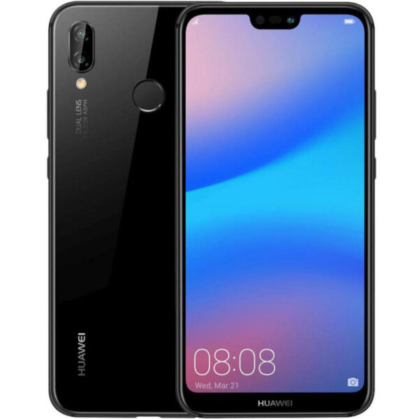 Huawei P20 Lite - 64GB - Dual-Sim Midnight Black