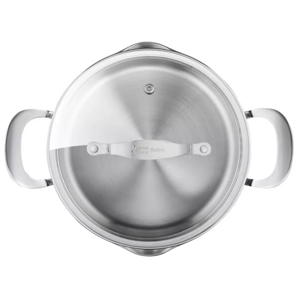 TEFAL E311S7 Jamie Oliver Cook Smart 7-tlg. Topf-Set Edelstahl