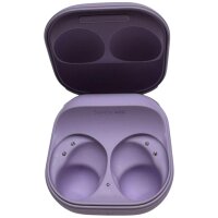 Original Samsung Galaxy Buds 2 Pro - SM-R510 - AKG - Ladecase - USB-C - Bora Purple - leer - Bulk - Sehr Gut