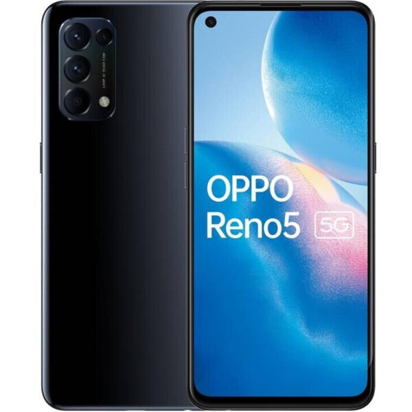 Oppo Reno 5 5G - 128GB - Dual-Sim Schwarz