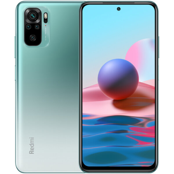 Xiaomi Redmi Note 10 - 64GB - Dual-Sim Lake Green