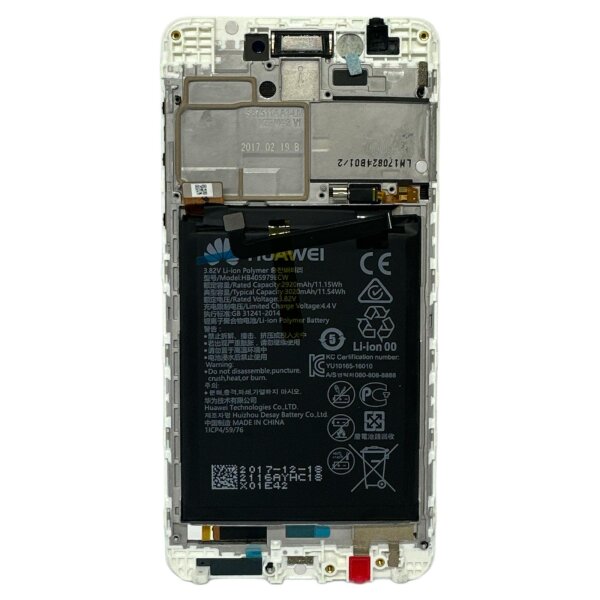 Huawei Honor 6C LCD-Display Modul + Akku - Gold - (DIG-L21HN) (02351FUU)