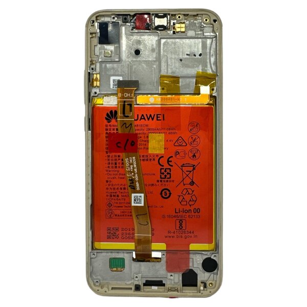 Huawei Mate S LCD-Display und Akku Kombination - Teilenummer 02350MPA