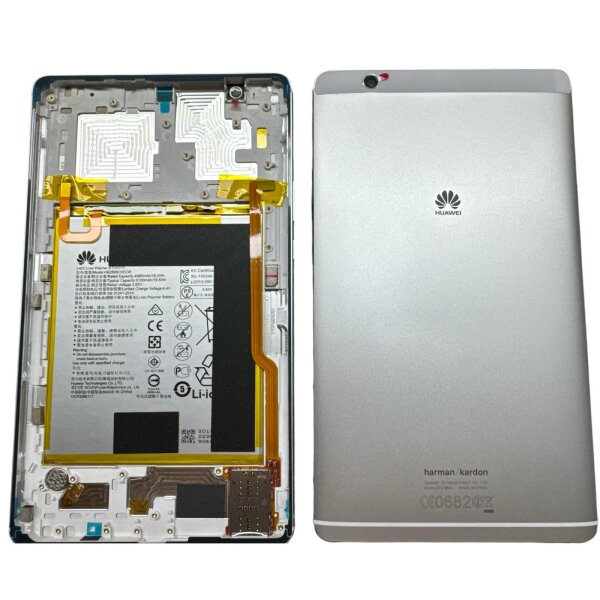 Huawei MediaPad M3 8,4" Akkudeckel BTV-DL09 + Akku HB2899C0ECW - NEU - GRAU - BULK