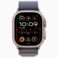 Apple Watch Ultra 2 - 49mm - GPS + Cellular - Ausstellungsstück - Differenzbesteuert §25a - Hervorragend - Titanium - Alpine Loop Band Blue