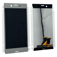 Original Sony Xperia XZ F8331 F8332 Display Bildschirm LCD TouchScreen - Silber - Sehr Gut