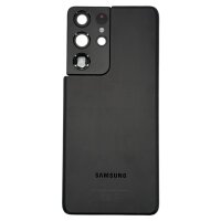 Original Samsung Galaxy S21 Ultra Akkudeckel Rückseite Ersatzteil Backcover – SM-G998B Sehr gut Phantom Black