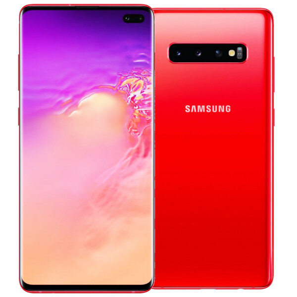 Samsung Galaxy S10+ Plus - 128GB - SM-G975F - Dual-Sim Cardinal Red