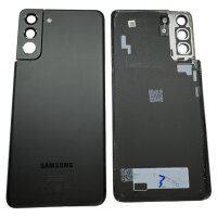 Original Samsung Galaxy S21+ Plus Akkudeckel Rückseite Ersatzteil Backcover – SM-G996B Sehr gut Phantom Black - Schwarz