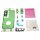 Original Samsung Galaxy S22 SM-S901B Rework Akkudeckel Klebestreifen Sticker (Adhesive) Set - GH82-27496A - Sehr Gut