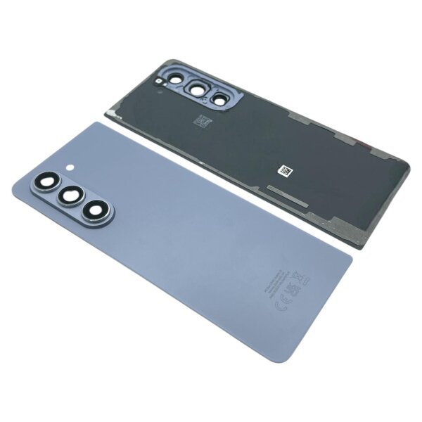 Original Samsung Galaxy Z Fold 5 5G SM-F946B Akkudeckel Backcover Blue - Sehr Gut