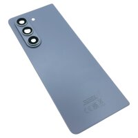 Original Samsung Galaxy Z Fold 5 5G SM-F946B Akkudeckel Backcover Blue - Sehr Gut