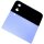 Original Samsung Galaxy Z Flip 4 5G SM-F721B Akkudeckel Cover Flex LCD Deckel Blue