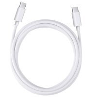 Original Google Pixel 2 3 4 4a 5 6 7 Pro 8 Pro USB-C zu USB-C Ladekabel - GA03880 - 1m - Weiß - Bulk