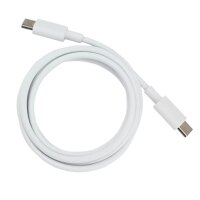 Original Google Pixel 2 3 4 4a 5 6 7 Pro 8 Pro USB-C zu USB-C Ladekabel - GA03880 - 1m - Weiß - Bulk