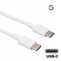 Original Google Pixel 2 3 4 4a 5 6 7 Pro USB-C auf USB-C Ladekabel (1 Meter) GA00735