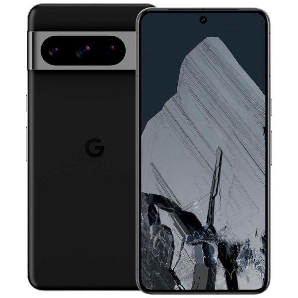 Google Pixel 8 Pro 5G - 256GB - Dual-Sim - Ausstellungsstück - Differenzbesteuert §25a - Hervorragend - Obsidian (Schwarz)