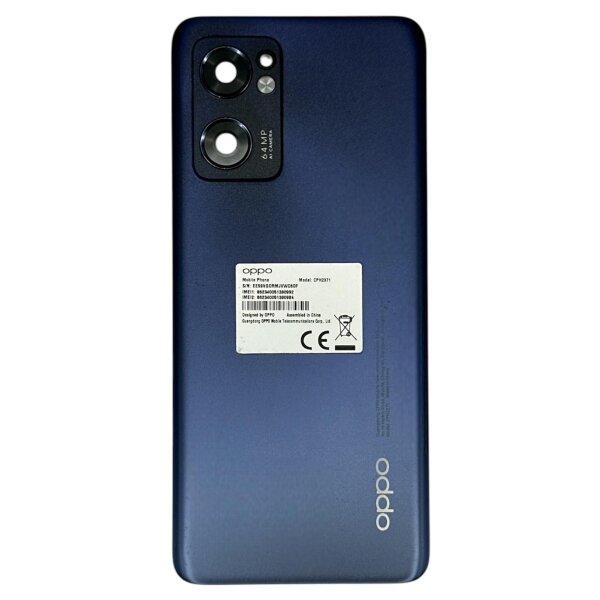 Original Oppo Find X5 Lite Akkudeckel Backcover – Starry Black - Sehr Gut