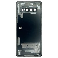 Original Samsung Galaxy S10+ Akkudeckel Hinterdeckel Backcover – Prism Black (SM-G975F) - Sehr Gut