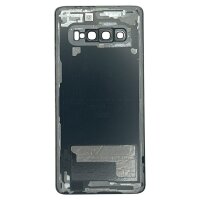 Original Samsung Galaxy S10 Akkudeckel Hinterdeckel Backcover – Prism Black (SM-G973F) - Sehr Gut