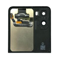 Original Oppo Find N2 Flip Display-Rückseite Oberseite Abdeckung – Schwarz