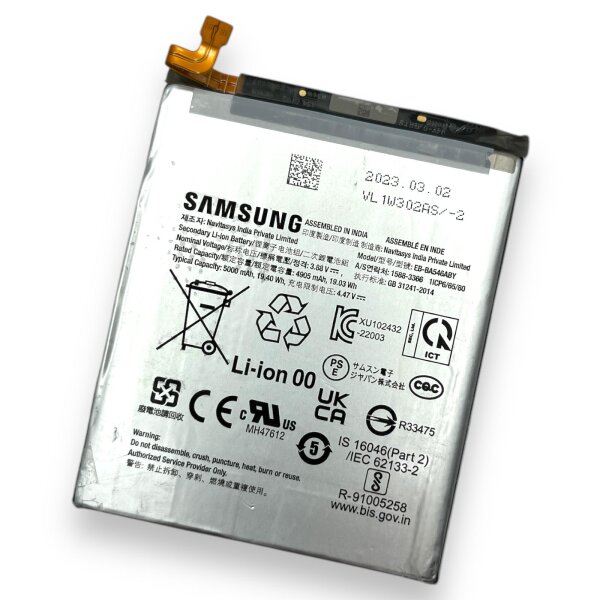 Original Samsung Galaxy A54 5G / A34 5G Akku Batterie Accu Battery - EB-BA546ABY - GH82-31204A - Bulk - Sehr Gut