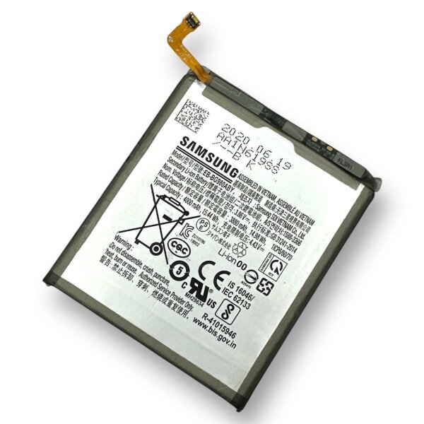 Original Samsung Galaxy S20 Akku Batterie - EB-BG980ABY - GH82-22122A - Bulk - Grade A