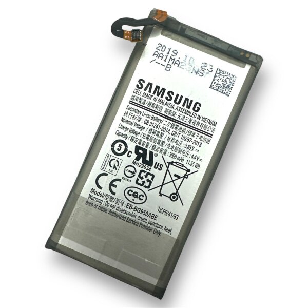 Original Samsung Galaxy S8 Akku Batterie - EB-BG950ABE - GH43-04731A - Bulk - Sehr Gut