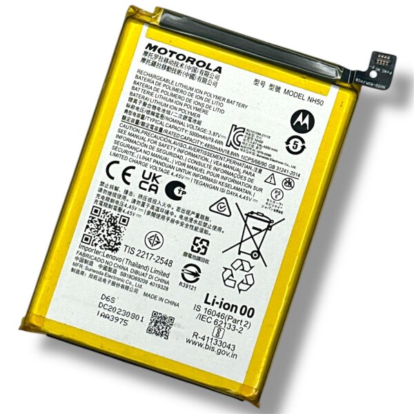 Original Motorola NH50 Akku Batterie Accu Battery - NH50 - Für Motorola Moto G22 - Bulk - Grade A