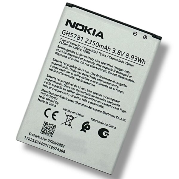 Original Nokia GH5781 Akku Batterie Accu Battery - GH5781 - Für Nokia Lumia 520 - Bulk - Sehr Gut