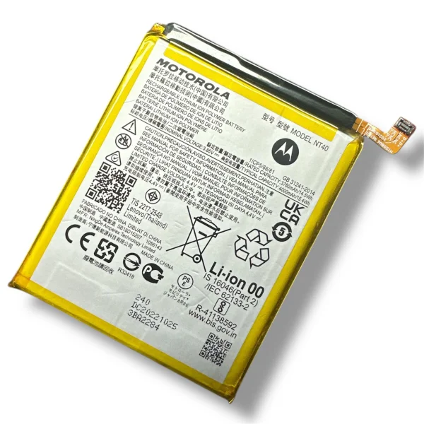 Original Motorola NT40 Akku Batterie Accu Battery - NT40 - Für Motorola Moto E20 - Bulk - Grade A