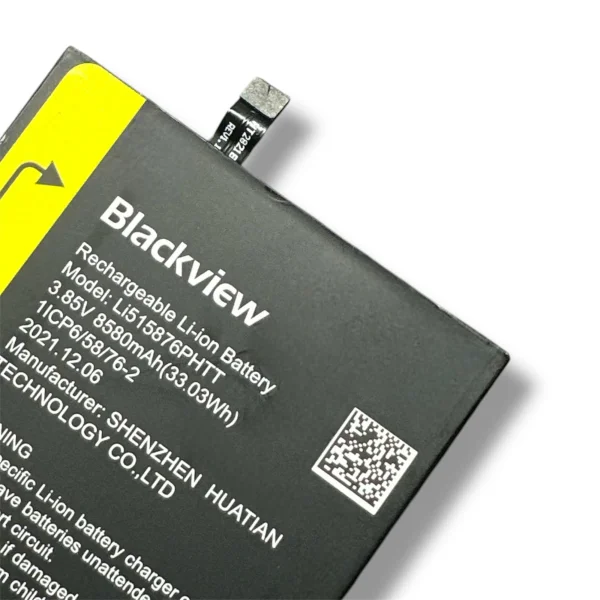 Original Blackview Li515876PHTT Akku Batterie Accu Battery - Li515876PHTT - Für Blackview BV6600 - Bulk - Sehr Gut